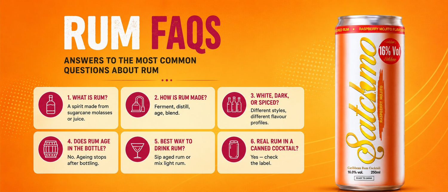 Rum FAQs: Answers to the Most Common Questions About Rum