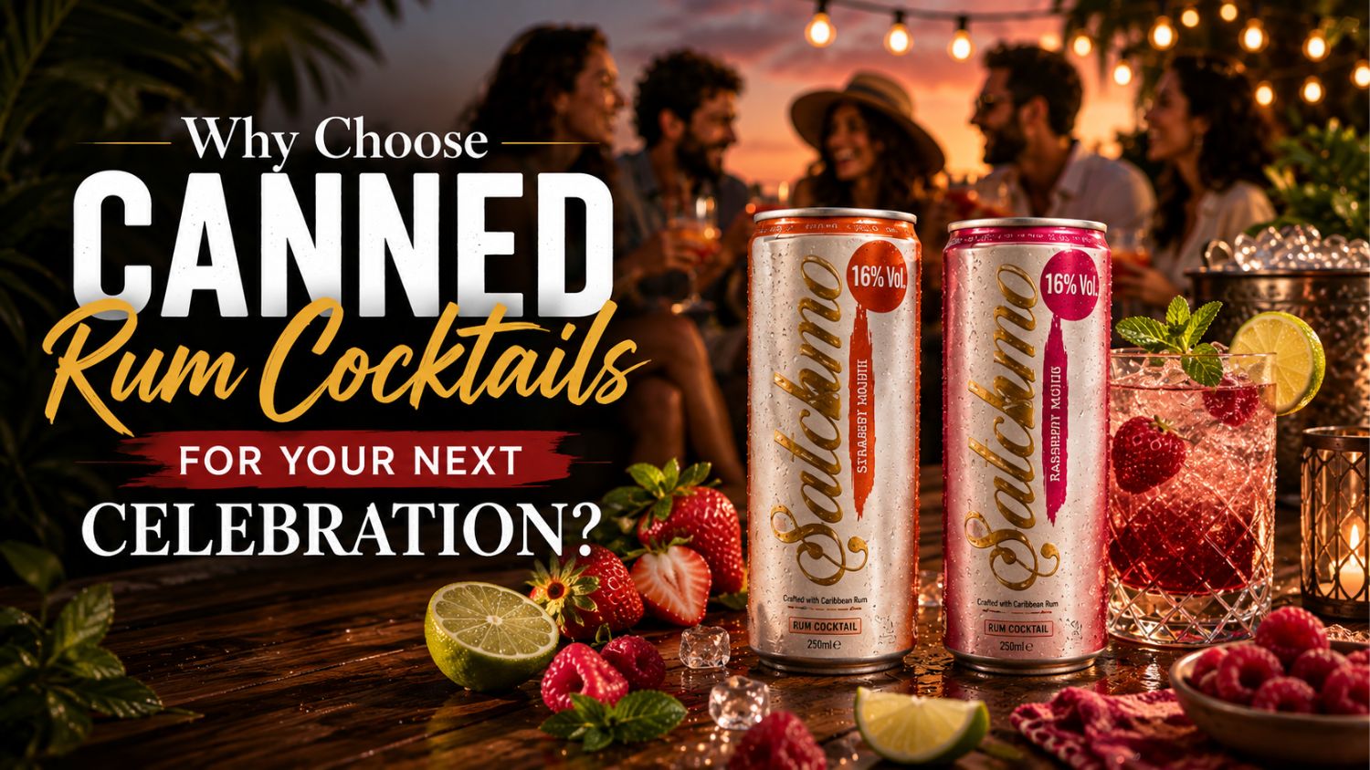 Why Choose Canned Rum Cocktails for Your Next Celebration?