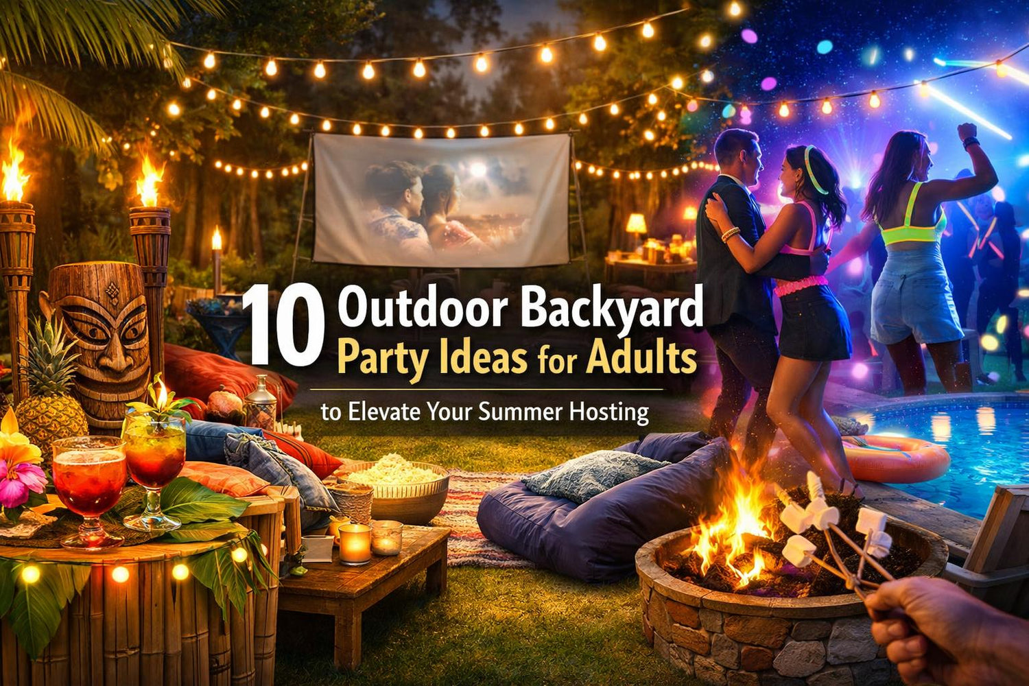 Top 10 Outdoor Backyard Party Ideas for Adults