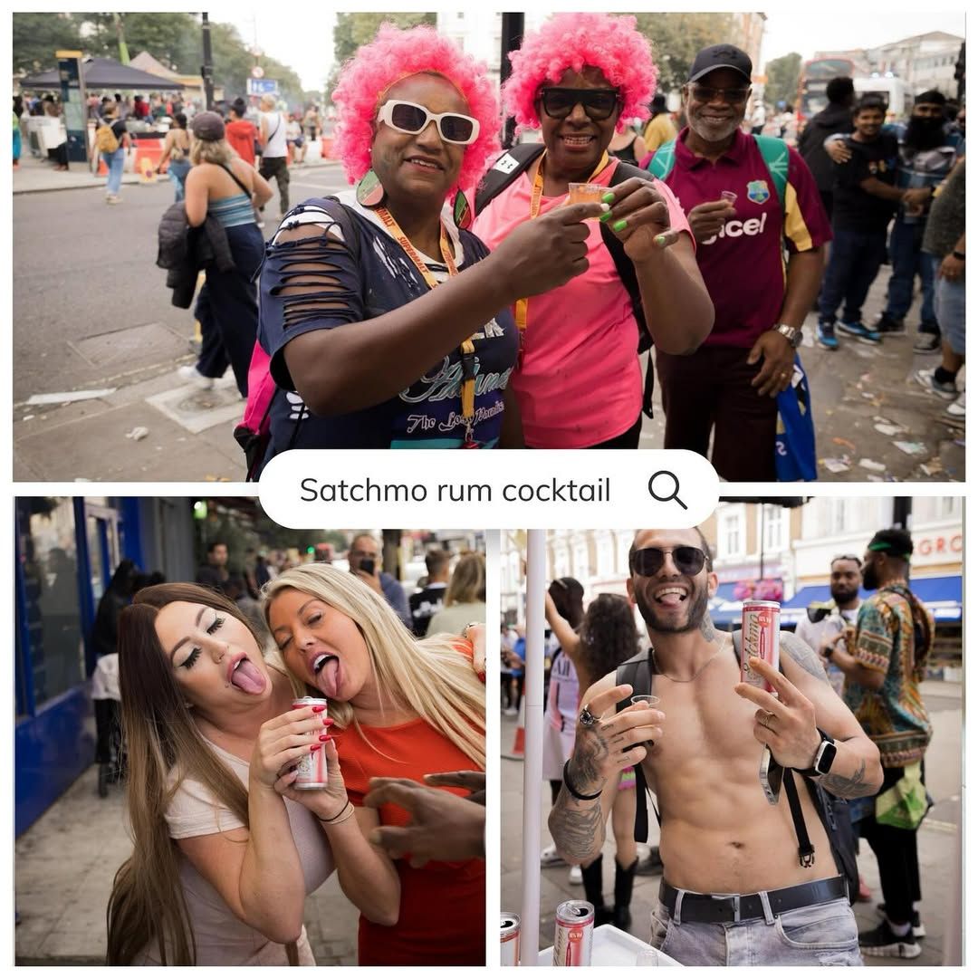 Satchmo Strawberry Daiquiri Rum Cocktail, 16% ABV, 4 x 250ml Cans