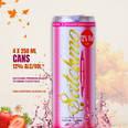 Satchmo Strawberry Daiquiri Rum Cocktail, 12% ABV, 4 x 250ml Cans - Rumtops Ltd 